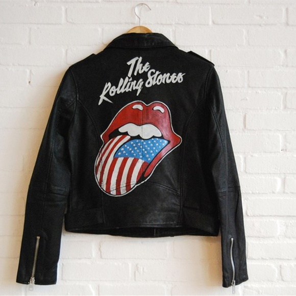 tommy hilfiger rolling stones denim jacket